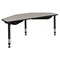 Regency I-Promise Desks, 24 D X 23-34 H, 60 W X Wood, Metal, Maple IP2SD2BX6024PL - alternate 4